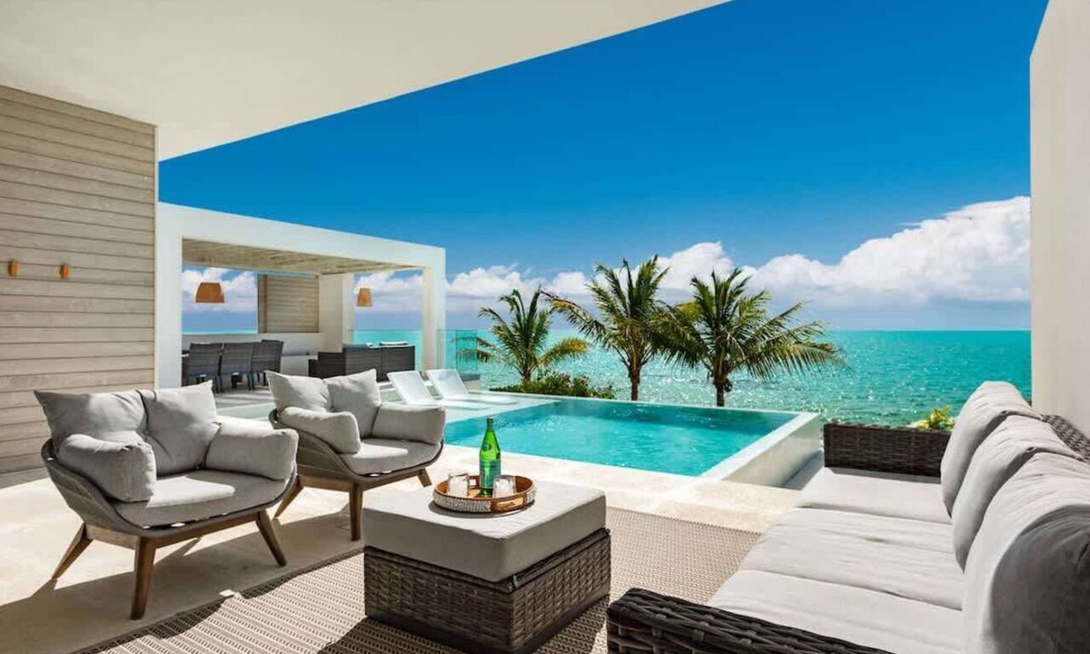 Leeward Settlement Villa | Luxury Oceanfront Villa Steps From the Water