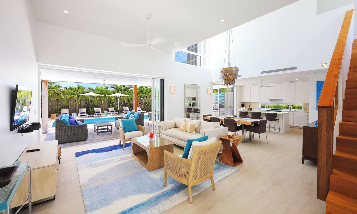 Leeward Settlement House | Villa As You Wish: Private Pool, Walk to the Beach