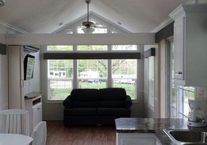 Circle M Camping Resort Loft Park Model 23 in Lancaster