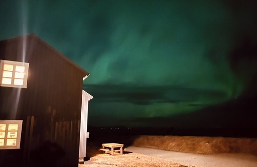 Hellnar Cottage | Panoramic Ocean & Glacier Views | Northern Lights Cottage | Hellnar, Iceland