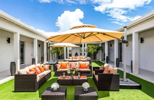 Leeward Settlement Villa | Waterfront Luxury Villa with Pool & Private Dock