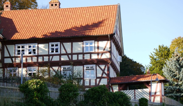 125m² vacation apartment below the castle, with a view over the Harz foreland in Blankenburg