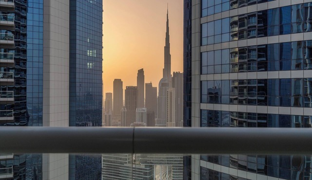1BR | Paramount | Iconic Burj View in Dubai