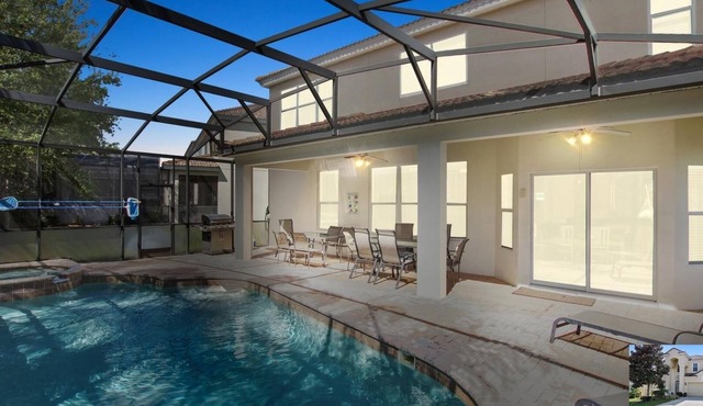 6BR Family Retreat Near Disney | Pool + Arcade + Resort Access in Kissimmee