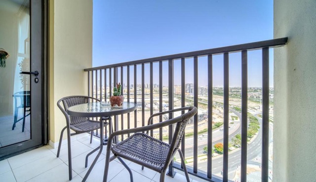 Alluring 2BR with Assistant Room at Mesk 1 Midtown Dubai Production City by Deluxe Holiday Homes in Dubai