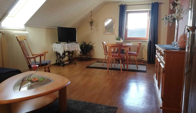 Apartment 55sqm for 3 persons with garden and barbecue area in Fladungen