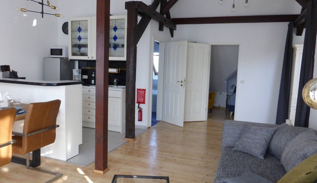 Apartment Skyline of Jena luxurious, unique, free wifi, air conditioned, in Wenigenjena