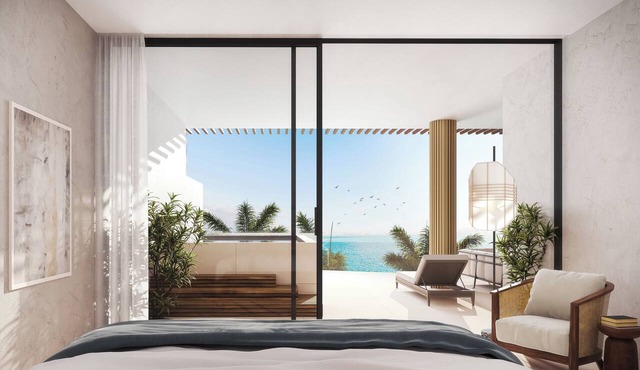 Beachfront 1 Bedroom | Outdoor Pool | Stunning Caribbean Views in Long Bay Hills