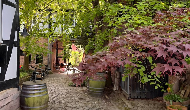 Beautiful Holiday Apartment at Gänsemarkt – Peace & Charm in a Historic Half-Timbered House in Meinhard