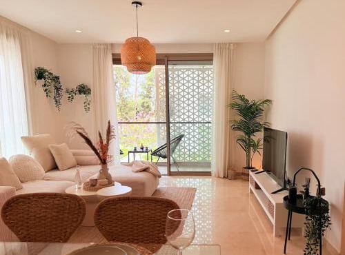 Boho chic 1BR Eagle Hills Dar essalam - Pool & Gym in Rabat