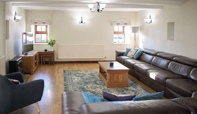 Characterful, rural barn conversion. in Buxton