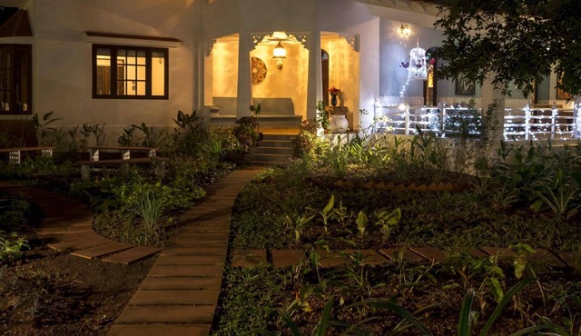 Charming 3-bedroom villa in amazing Goa with WiFi, AC in Goa