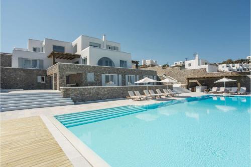 Extravagant Mykonos Villa - 10 Bedrooms - Villa Castillo Di Cuore - Stunning Sea Views - Agios Lazaro in Psarou