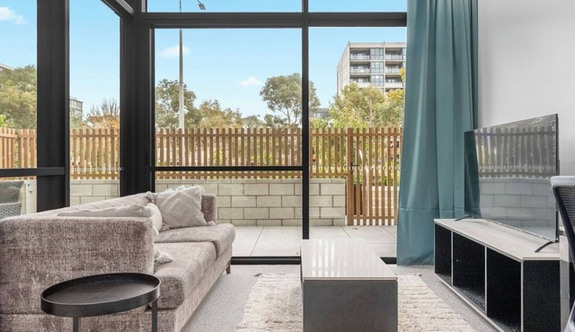 Fresh 2BR Stay | Parking | 7min Walk to Tram in Dickson