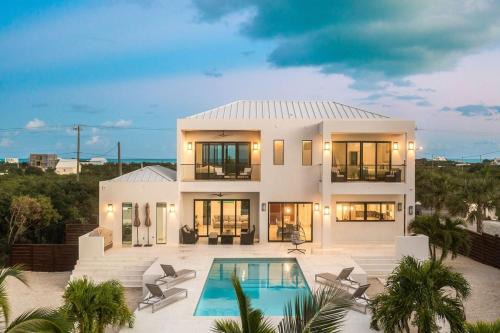 Gated Long Bay Villa Near Grace Bay with Pool