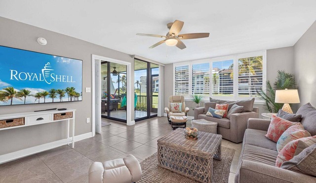 Ground Floor Gulf View Unit! Loggerhead Cay 521 in Sanibel Island