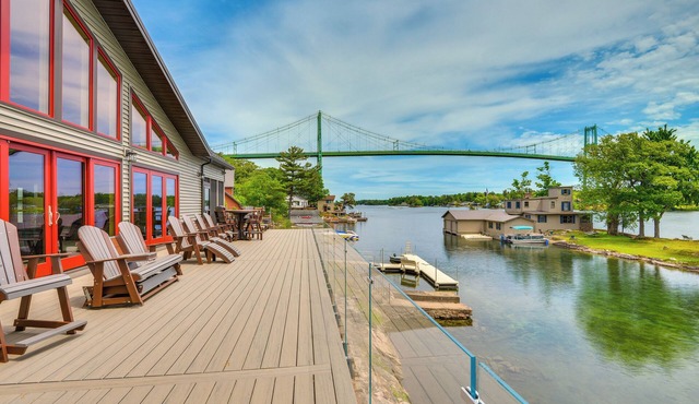 Hot Tub & Dock: Waterfront Wellesley Island Home! in Wellesley Island