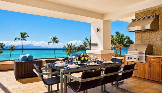 Kapalua Bay Resort | Ocean View 6 BR | Car Incl. w/6+ Nights | MON ML-1231 by KBM in Lahaina