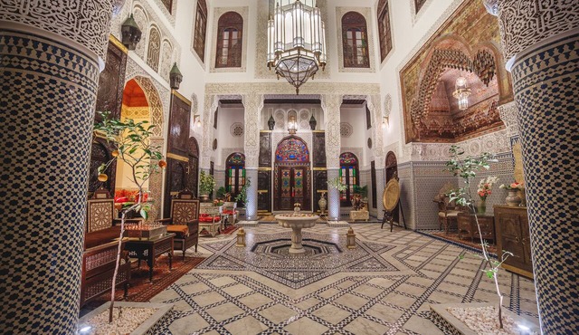 Luxurious room at Riad Fes Maya in Fès