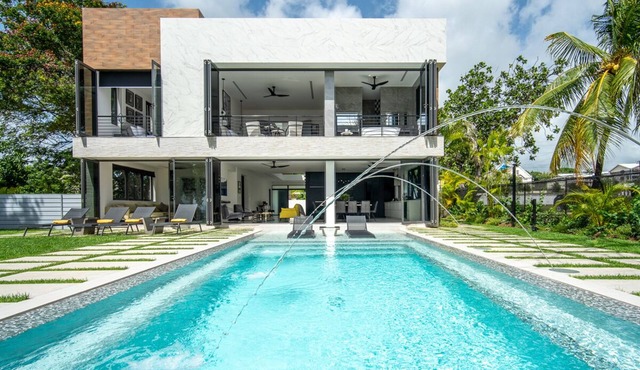Luxury Modern Beachfront Villa - Onyx in Weston