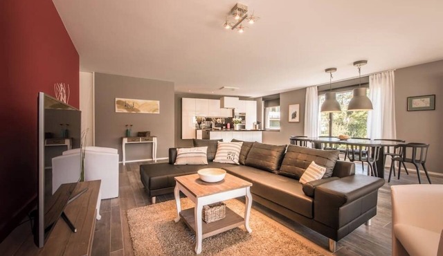 Luxury newly built apartment with wellness, elevator access and mountain views in Matten bei Interlaken