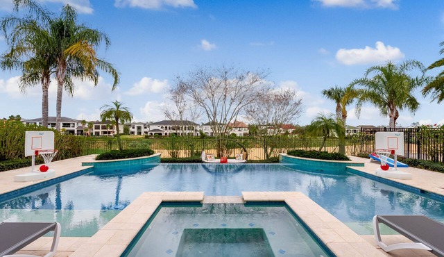 Muirfield Villa | Luxury 5,888 Sq. Ft., with Infinity-Edge Saltwater Pool in Kissimmee