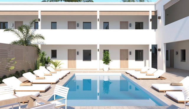 New SEASCAPE SUITES, Providenciales, Chic, Wifi, AC, Pool, Beach, Dining access