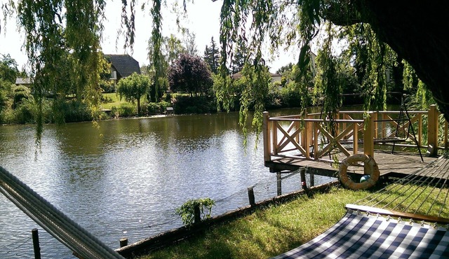 own house at kl. private lake south of Berlin/surrounding areas with water access in Königs Wusterhausen