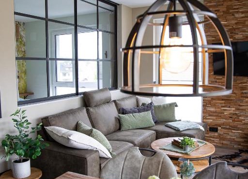 Penthouse Wohnung mit Terrasse & Sauna - Wildecker Ferienbutze in Hönebach