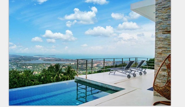 Perfect Villa in the mountain: Fantastic Sea View (Eco Friendly) in Koh Samui