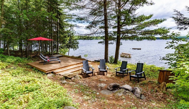 Private Cottage with a Loft on a 3 Lake Chain *Includes a Bunkie* in Algonquin Highlands