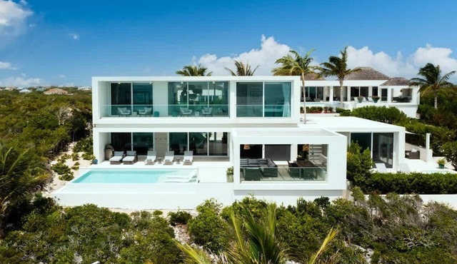 Private Oceanfront Villa Steps From the Water