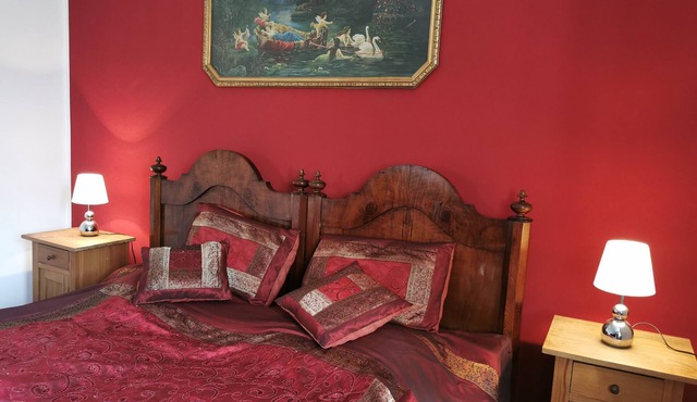 Quiet vacation apartment in a manor house, 5 minutes from the park in Niederorschel