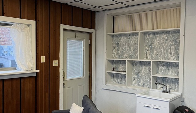 Rustic 1900 building turned cozy studio in Sidney