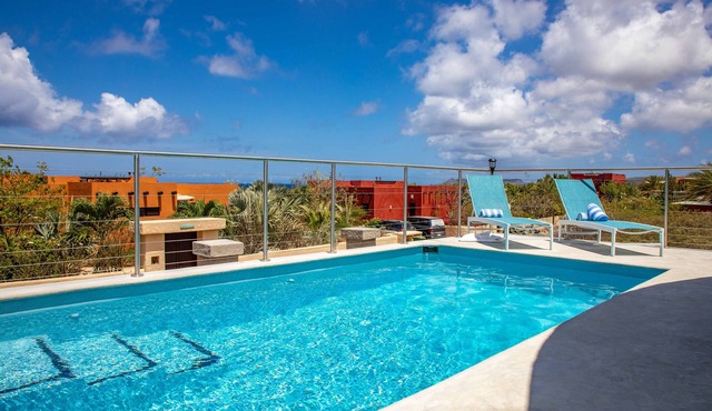 Shore Beats Work - Ocean View Home, Newly Built, Private Pool, 5 bed, 5.5 bath in Kralendijk