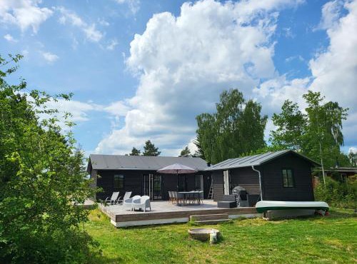 Sommerhus ved Mossø med søkig in Skanderborg