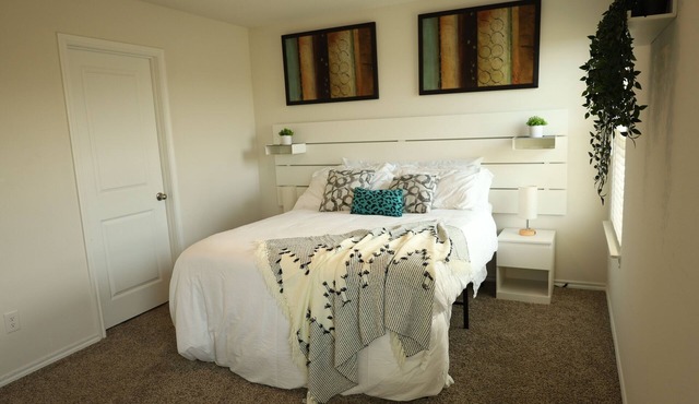 Spacious 4-Bedroom Retreat with High-Speed WiFi and Tranquil Ambiance in Aubrey