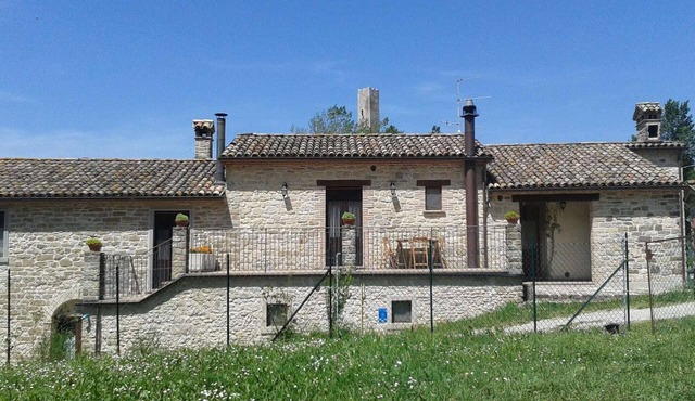 Terrace Retreat in the Marche in Castello di Bascio