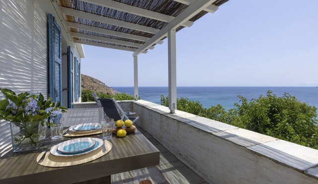 The White Villa in Andros
