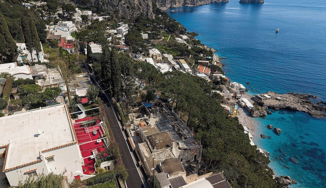 Villa Luna Rossa, Capri in Capri
