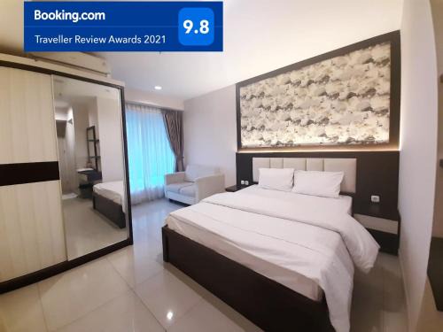 Apartemen Grand Kamala Lagoon Studio By Bonzela Property in Bekasi