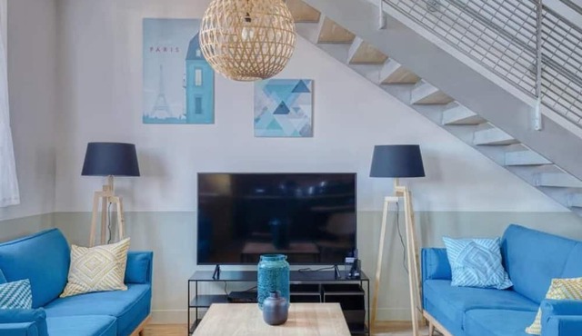 PHILIPPE AUGUSTE LOFT 5 - Loft for 12 - 5 rooms - BASTILLE - PÈRE LACHAISE in Paris