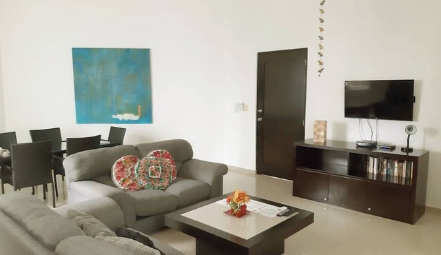 2BR, Central, Sleeps 6, Garage, Roof Pool, A306 in Playa del Carmen